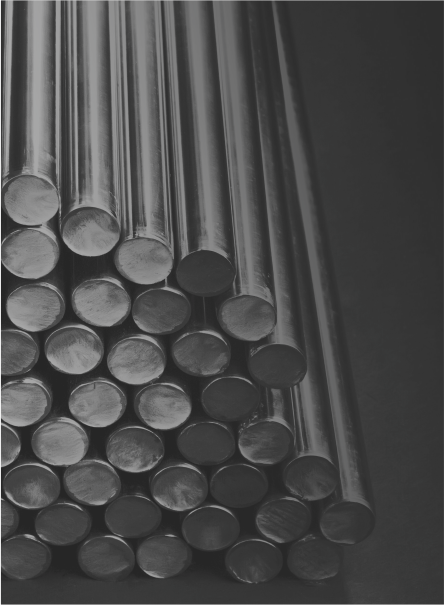 hard cheome plated rods